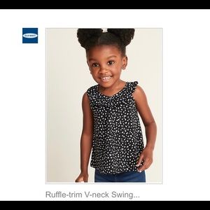 Old navy ruffle top.